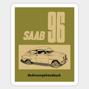 SAAB 96 - owners handbook Magnet